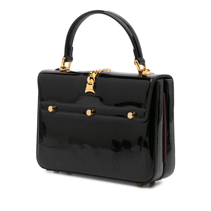 Gucci Mini Patent Sylvie 1969 Top Handle Bag