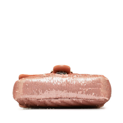Gucci Mini Sequin GG Marmont Matelasse Crossbody Bag