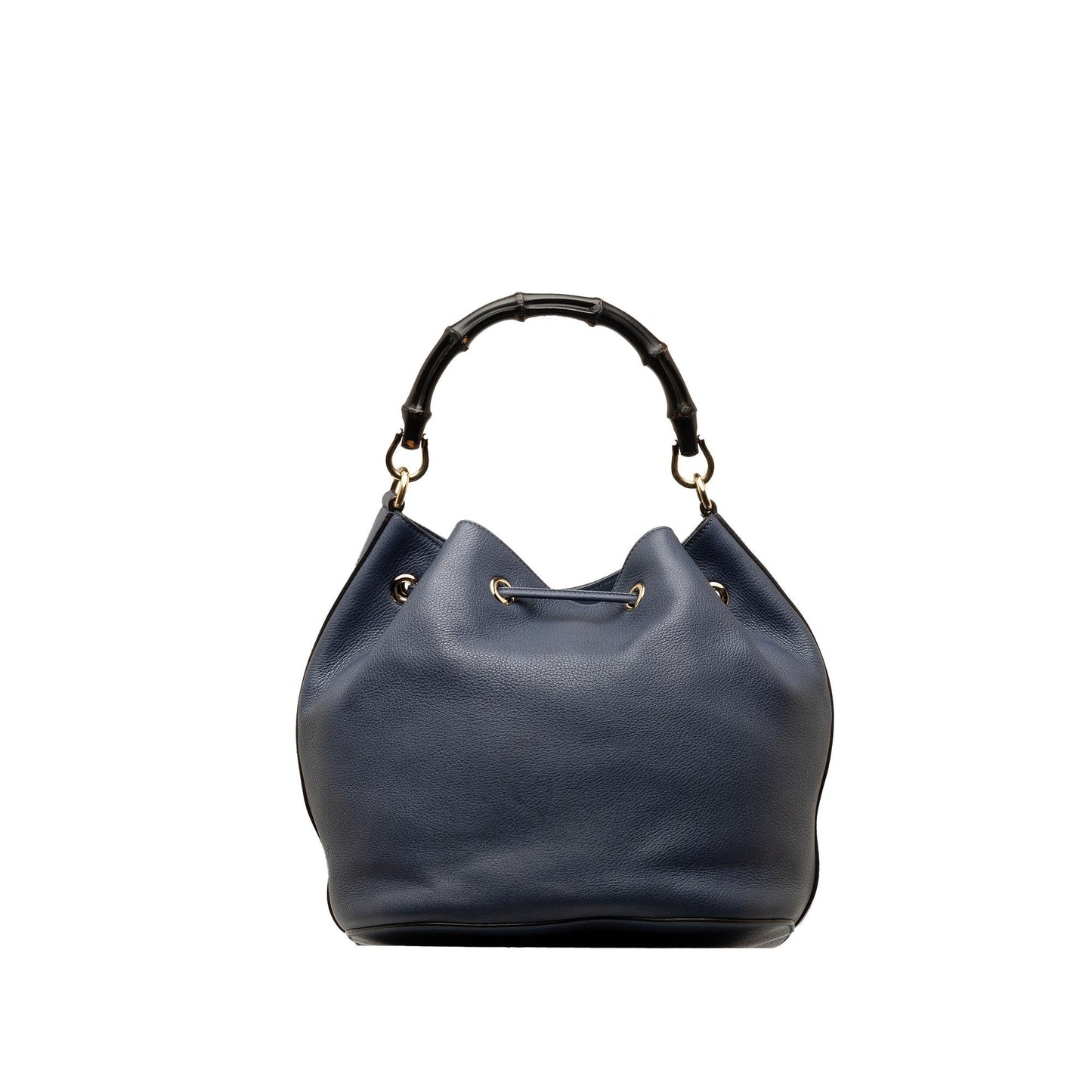 Gucci Miss Bamboo Leather Bucket Bag (SHG-wpdVi1)