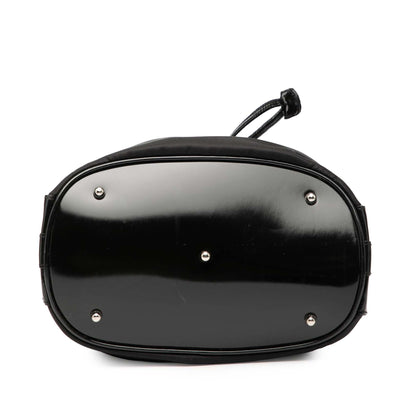 Gucci Nylon Bamboo Bucket Bag