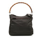 Gucci Nylon Bamboo Satchel