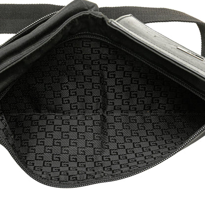 Gucci Nylon Double Pocket Belt Bag
