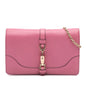 Gucci Pebbled Calfskin Piston Broadway Evening Bag