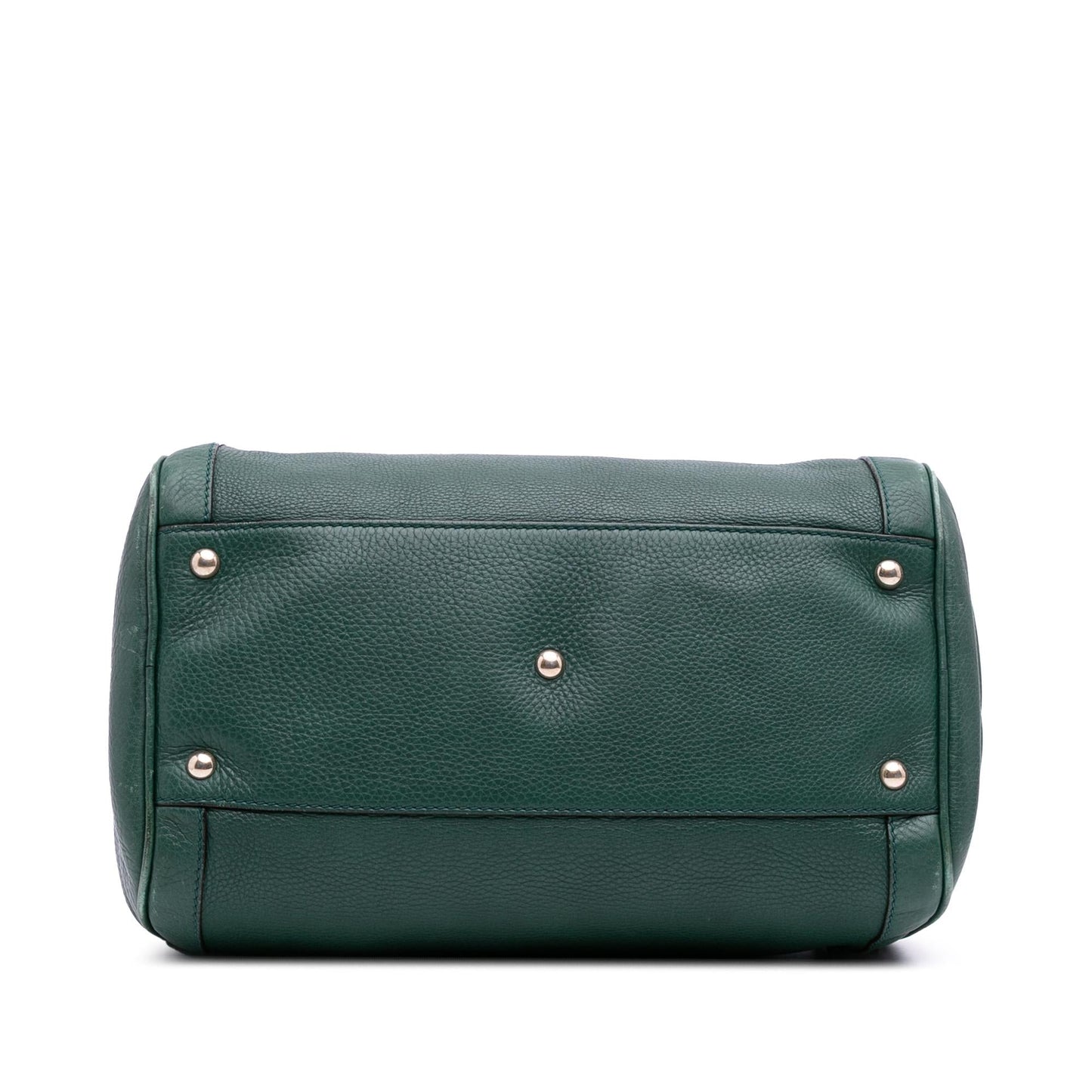 Gucci Pebbled Calfskin Soho Cellarius Boston Bag