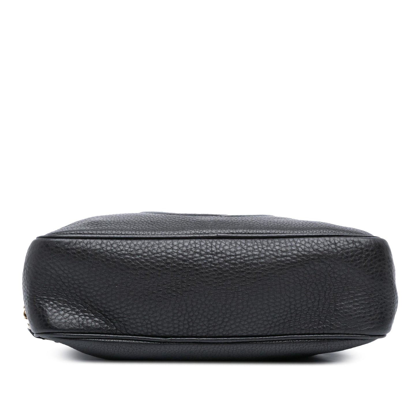 Gucci Pebbled Leather Soho Chain Zip Shoulder Bag