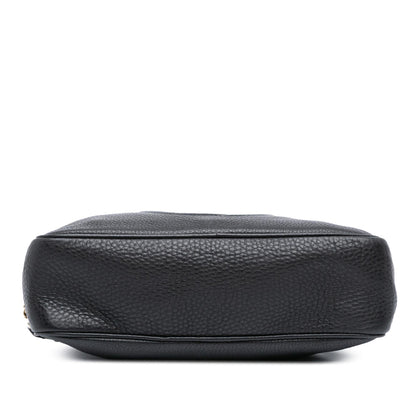 Gucci Pebbled Leather Soho Chain Zip Shoulder Bag