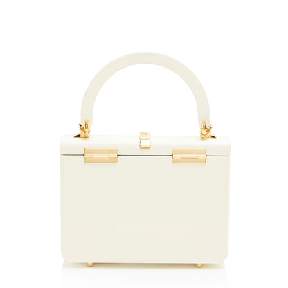 Gucci Plexiglass Sylvie 1969 Mini Top Handle (SHF-a361PU)
