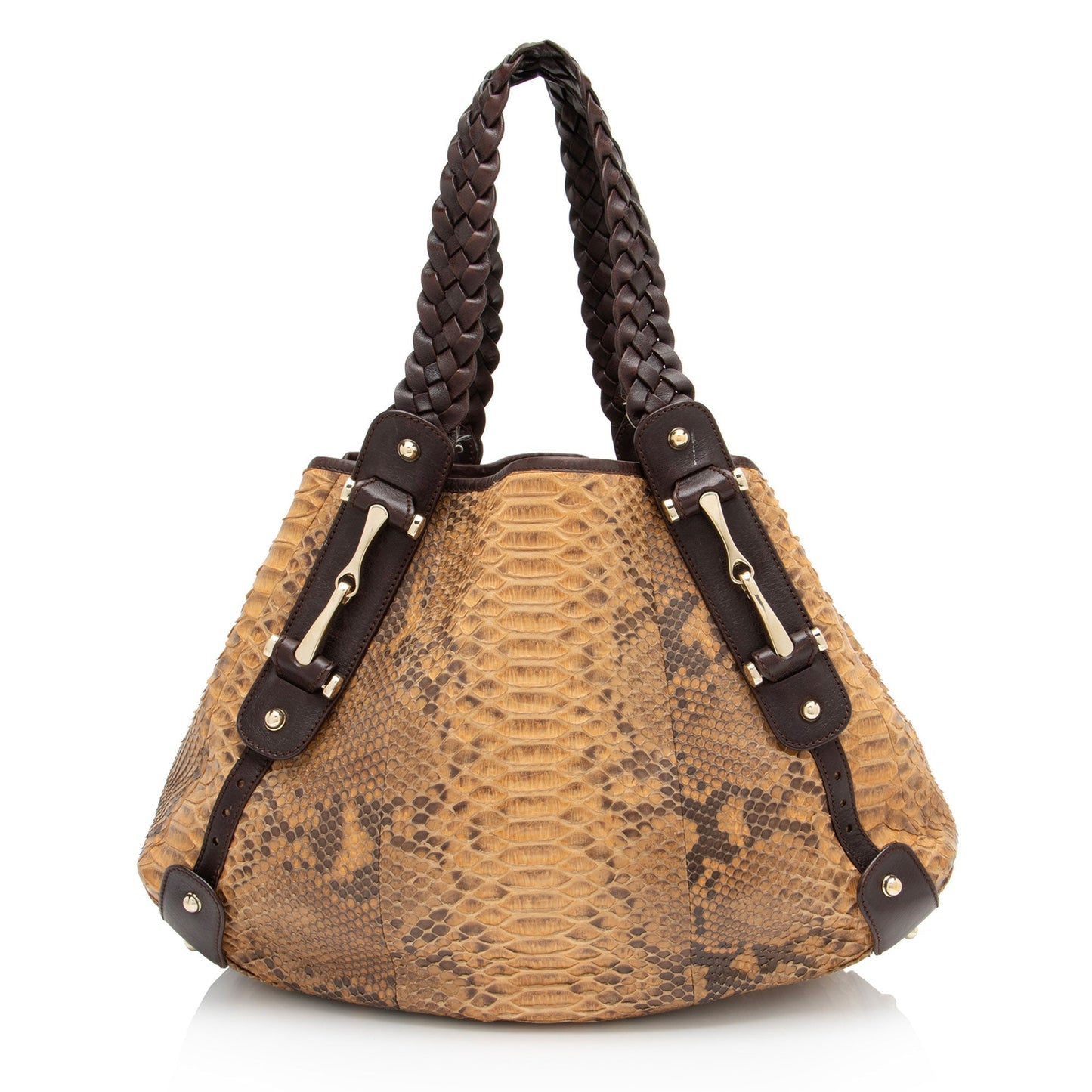 Gucci Python Pelham Medium Shoulder Bag