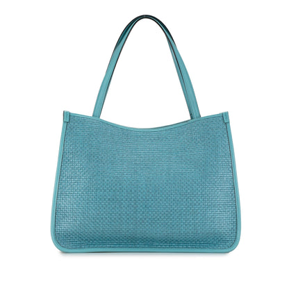 Gucci Raffia Horsebit 1955 Tote (SHG-f8BYsp)