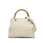 Gucci Small Calfskin Bamboo Shopper Satchel