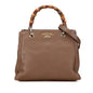 Gucci Small Calfskin Bamboo Shopper Satchel