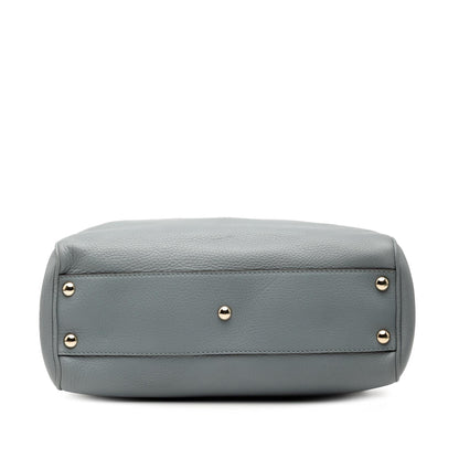 Gucci Small Calfskin Bamboo Shopper Satchel