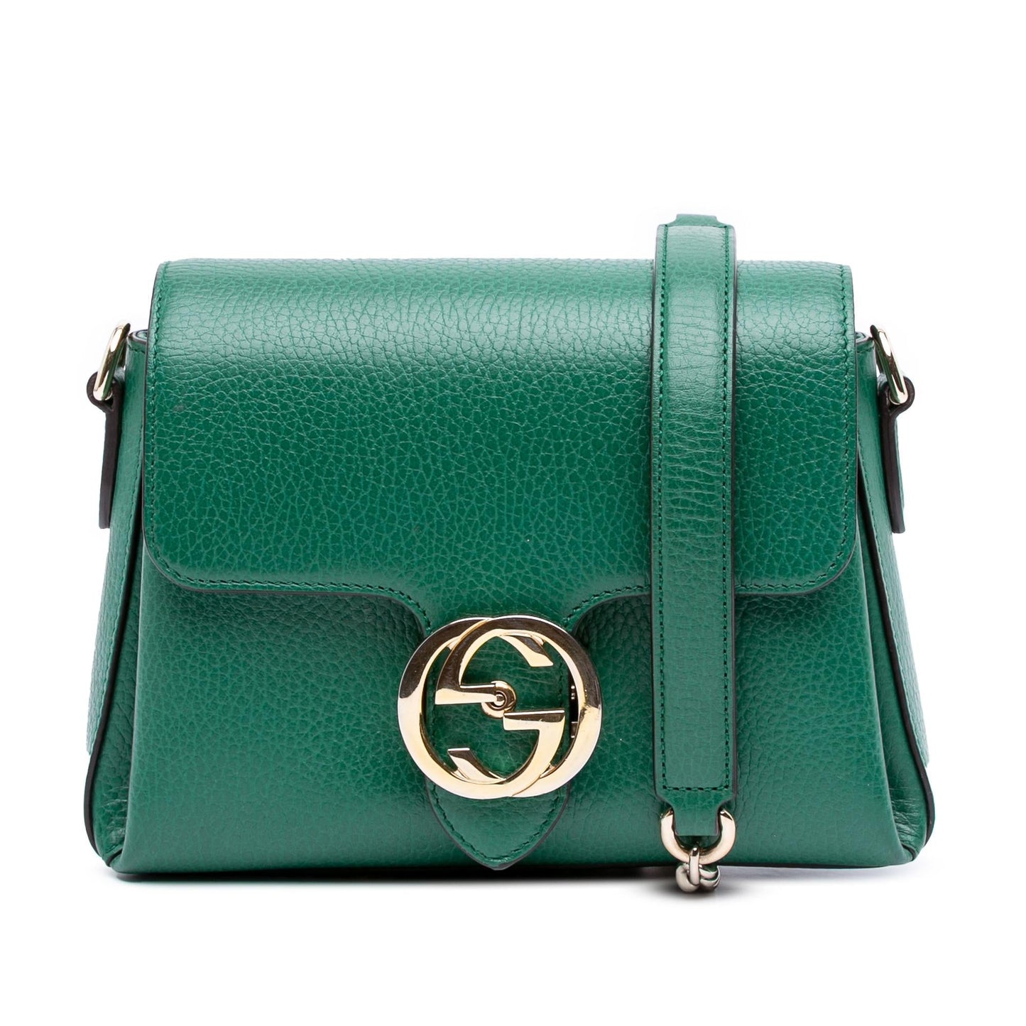 Gucci Small Dollar Calfskin Interlocking G Crossbody
