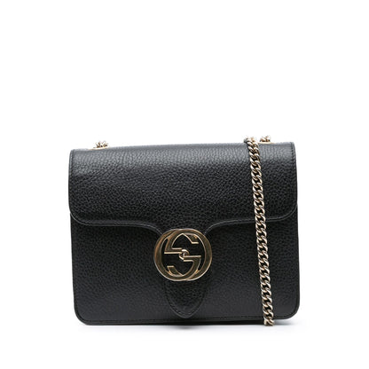 Gucci Small Dollar Calfskin Interlocking G Crossbody