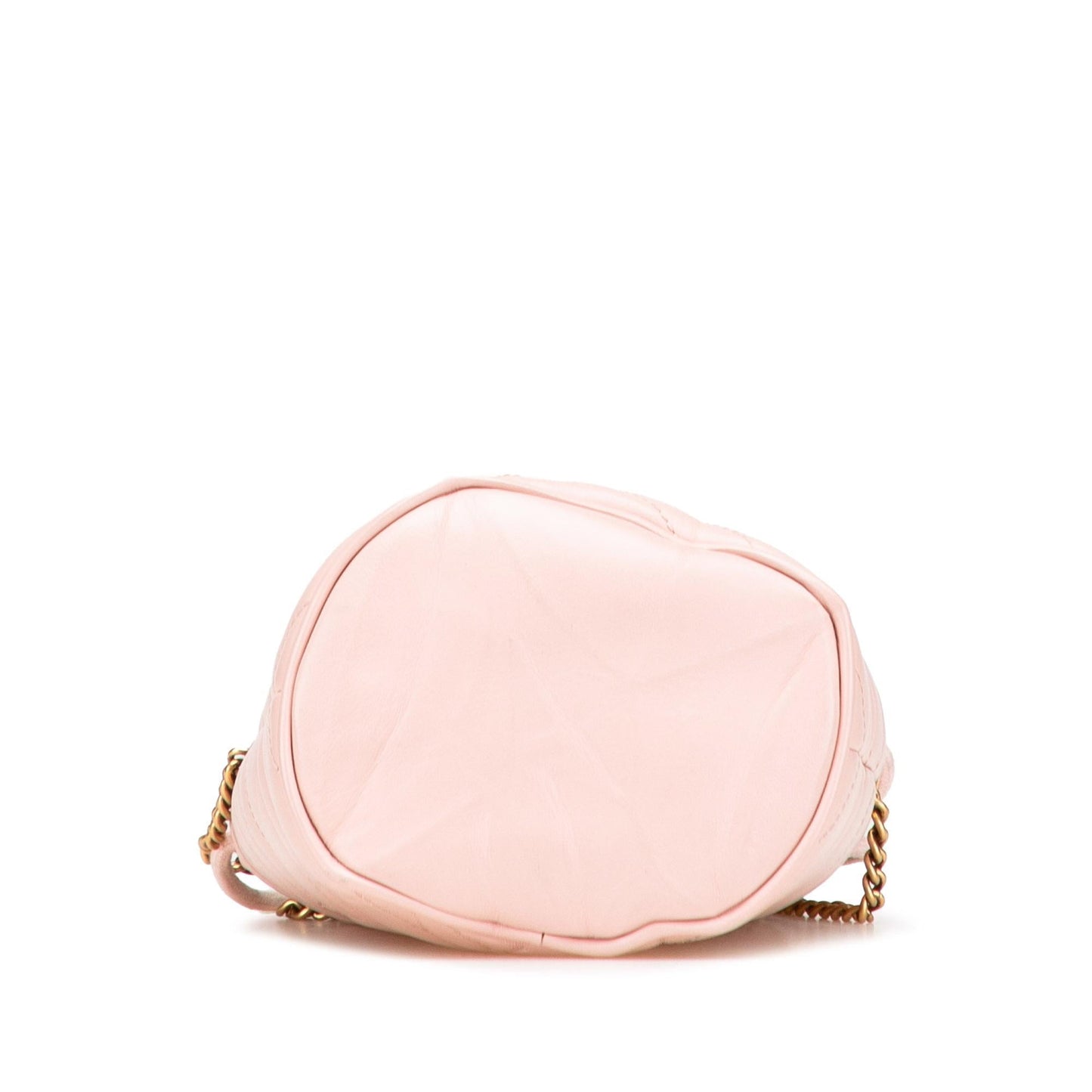 Gucci Small GG Marmont Leather Matelasse Bucket Bag