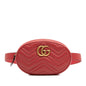 Gucci Small GG Marmont Matelasse Leather Belt Bag