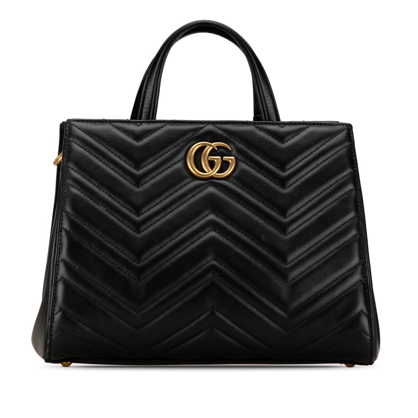 Gucci Small GG Marmont Matelasse Tote (SHG-SEH8S6)