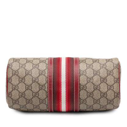 Gucci Small GG Supreme Web Joy Boston Bag