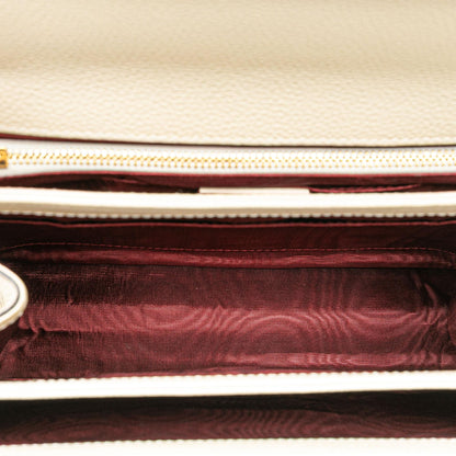 Gucci Small Grainy Calfskin Zumi Flap Crossbody