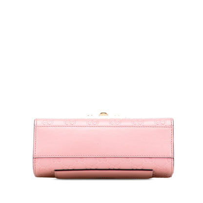 Gucci Small Guccissima Padlock Crossbody