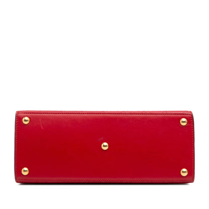 Gucci Small Guccissima Padlock Satchel
