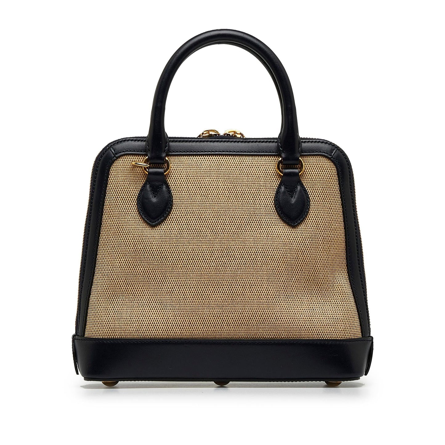 Gucci Small Horsebit 1955 Canvas Top Handle (SHG-hasten)