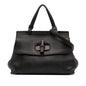 Gucci Small Leather Bamboo Daily Satchel