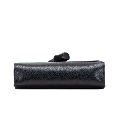 Gucci Small Leather Miss Bamboo Crossbody