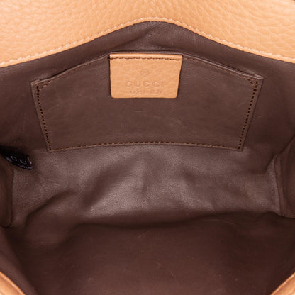 Gucci Small Leather Studded Miss Bamboo Crossbody