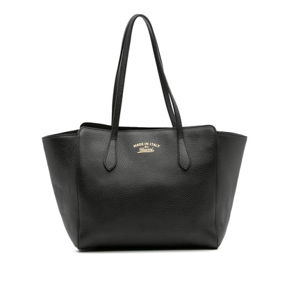 Gucci Small Leather Swing Tote