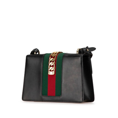 Gucci Small Leather Sylvie Satchel