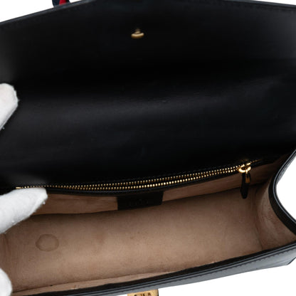 Gucci Small Leather Sylvie Satchel