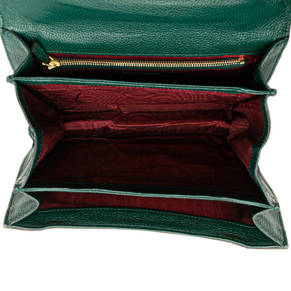 Gucci Small Leather Zumi Flap Crossbody