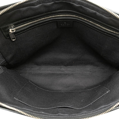 Gucci Soft Leather Interlocking G Portfolio Business Bag