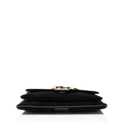 Gucci Suede Arli Medium Shoulder Bag