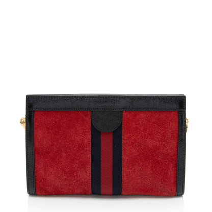 Gucci Suede Ophidia Small Chain Shoulder Bag (SHF-Pfwf9m)