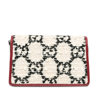 Gucci Super Mini GG Tweed Dionysus Crossbody Bag (SHG-a03ekZ)