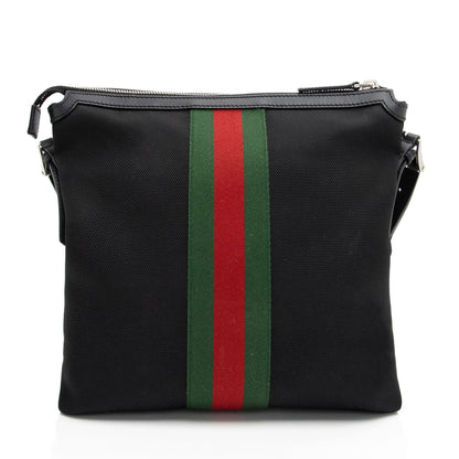 Gucci Techno Canvas Web Messenger (SHF-TvzLG9)
