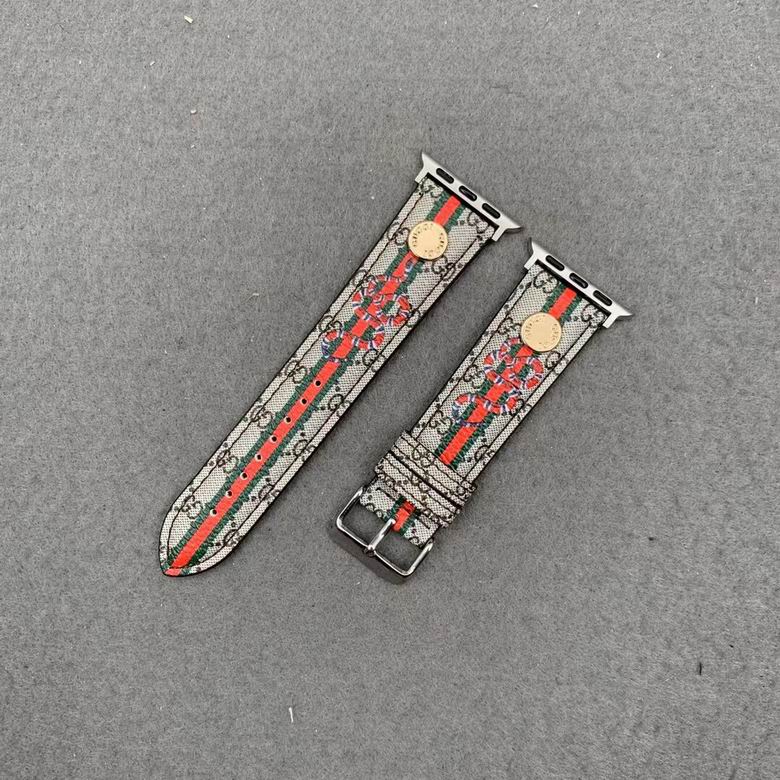 Gucci Snake Leather Design Apple Watch Band
