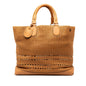 Gucci Woven Leather Tote (SHG-PXQlVm)