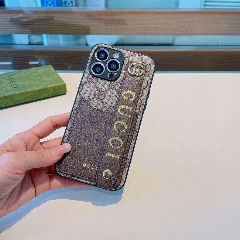Gucci iPhone Case Hand Strap for iPhone 12 13 14 Pro Max Plus