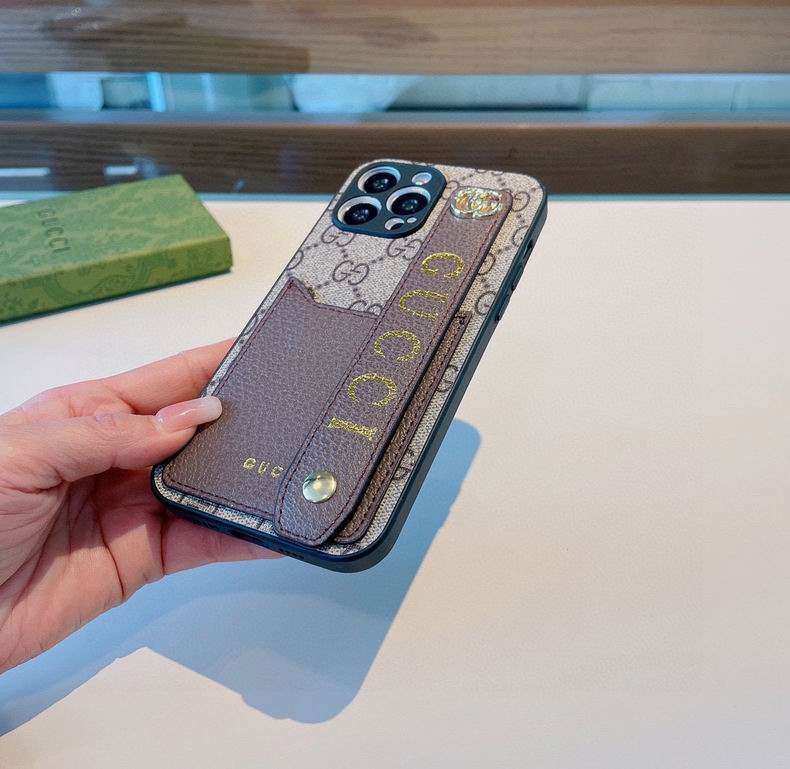 Gucci iPhone Case Hand Strap for iPhone 12 13 14 Pro Max Plus