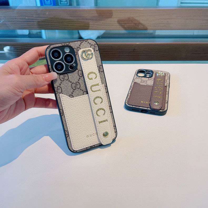 Gucci iPhone Case Hand Strap for iPhone 12 13 14 Pro Max Plus