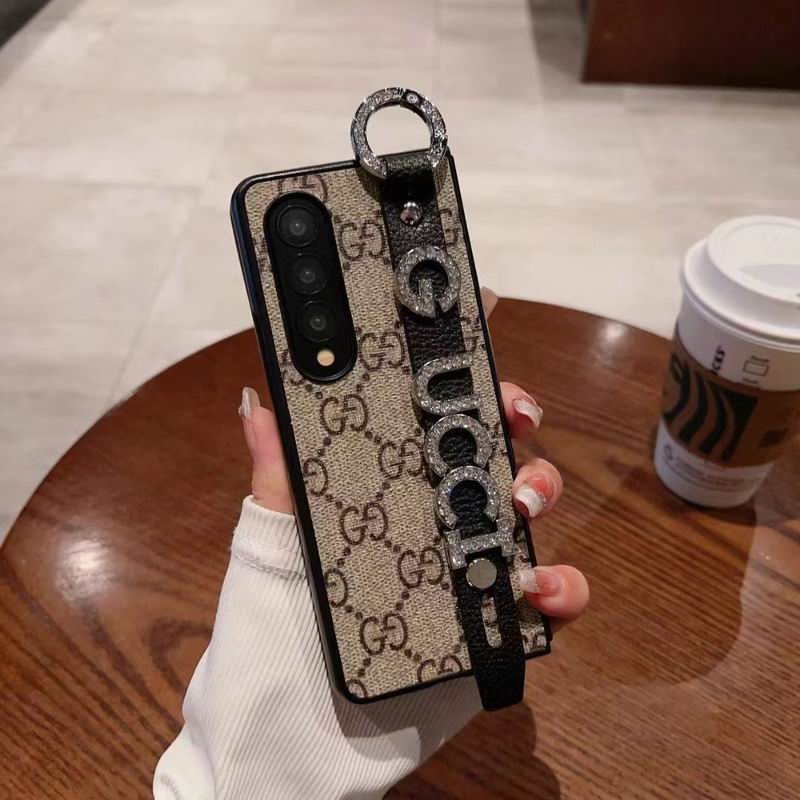 Gucci Phone Case Hand Strap For iPhone Samsung