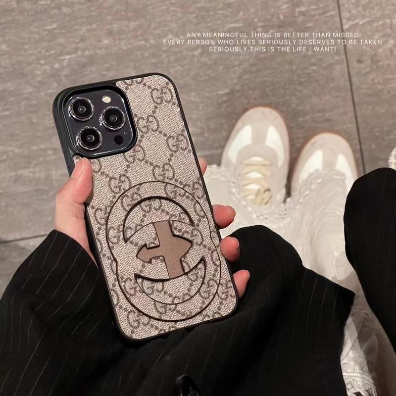 Designer Gucci iPhone Case iPhone 14 13 12 11 Pro Max