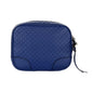 Gucci Bree Microguccissima Caspian Blue Leather Crossbody Bag
