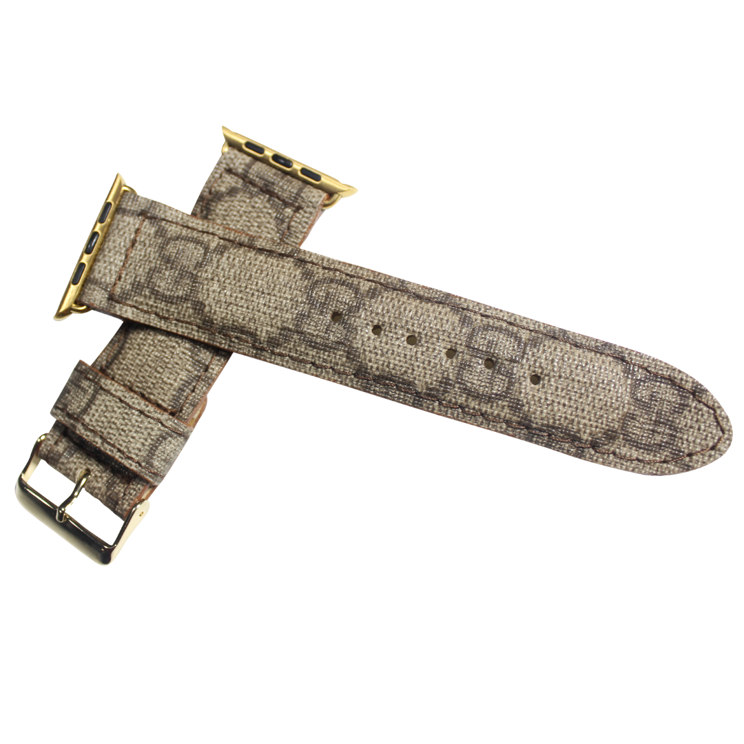Gucci Apple Watch Band BROWN Upcycled