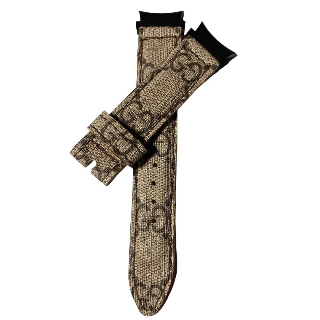 Gucci & Louis Vuitton Samsung Watch Band Upcycled