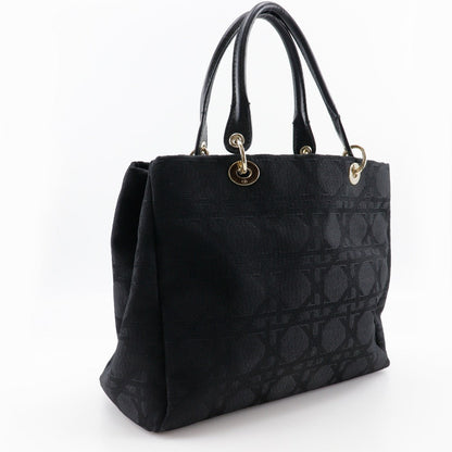 Christian Dior Tote Bag JCA449449 Nylon canvas black Canage Women