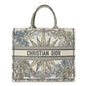 Christian Dior Canvas Embroidered Large Rêve D'Infini Book Tote Multicolor